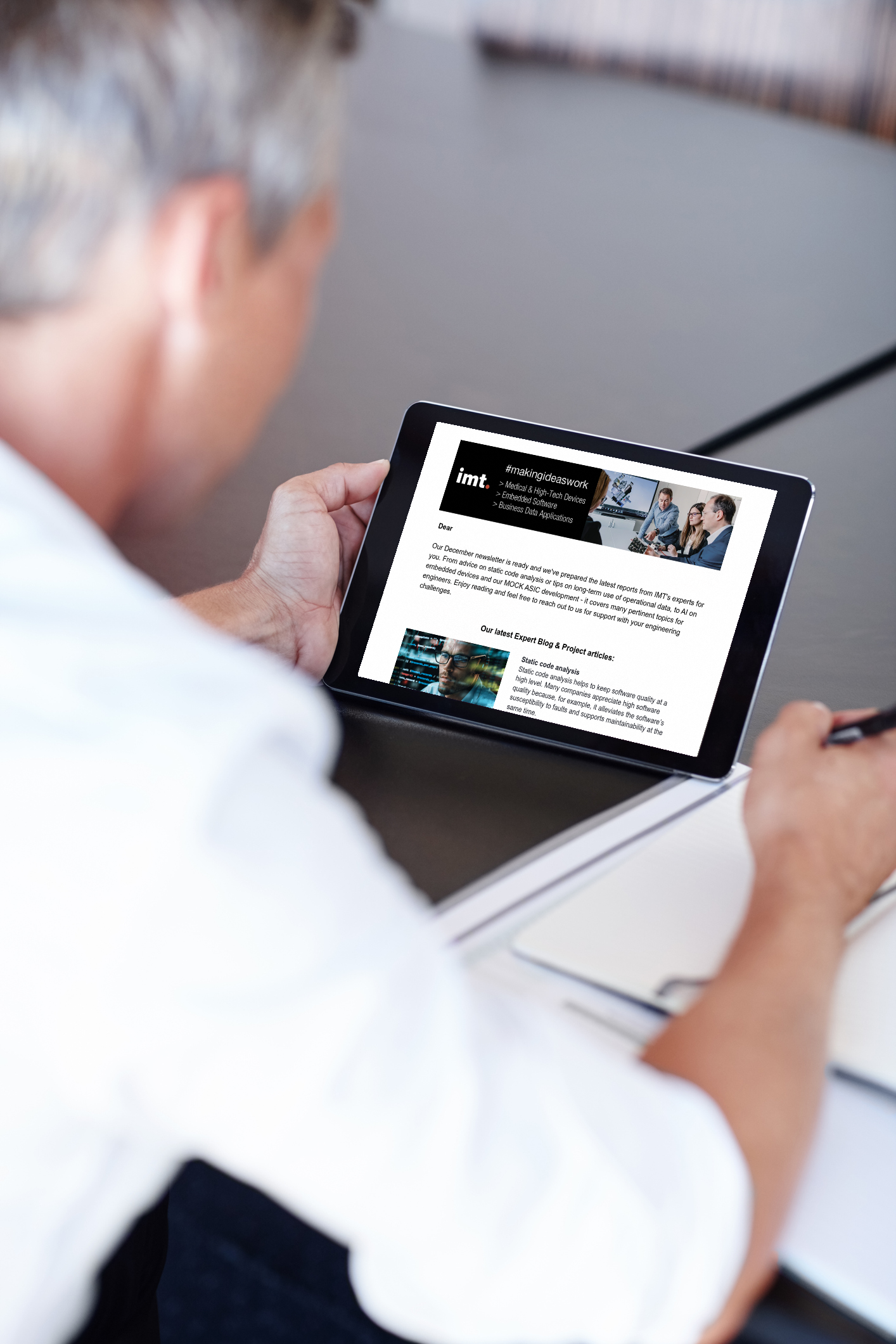 IMT Newsletter Signup