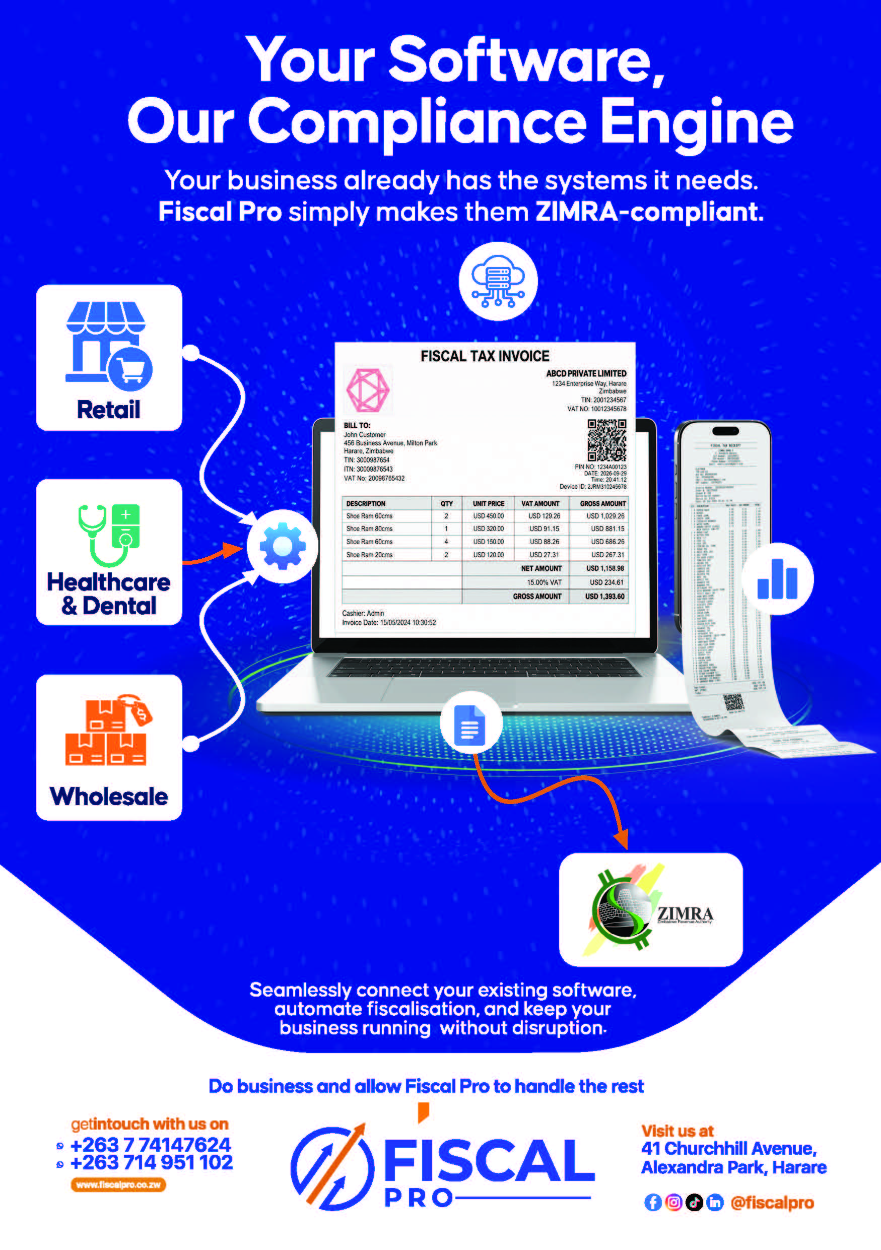 Fiscal Harmony Manual Invoicing