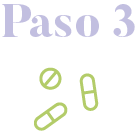 Paso 3 - SIGUE SIEMPRE LA DOSIS RECOMENDADA