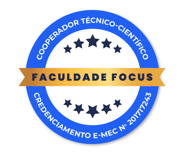 Selo Cooperador técnico-científico Faculdade Focus