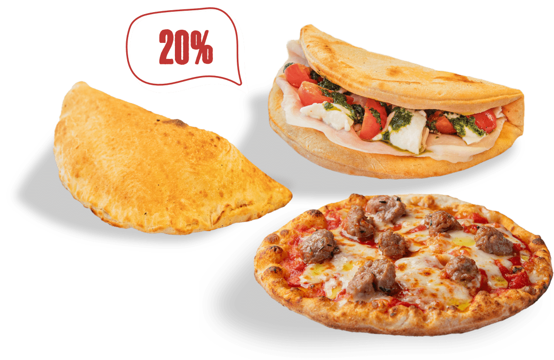 Pizzette, panzerotti, farcite