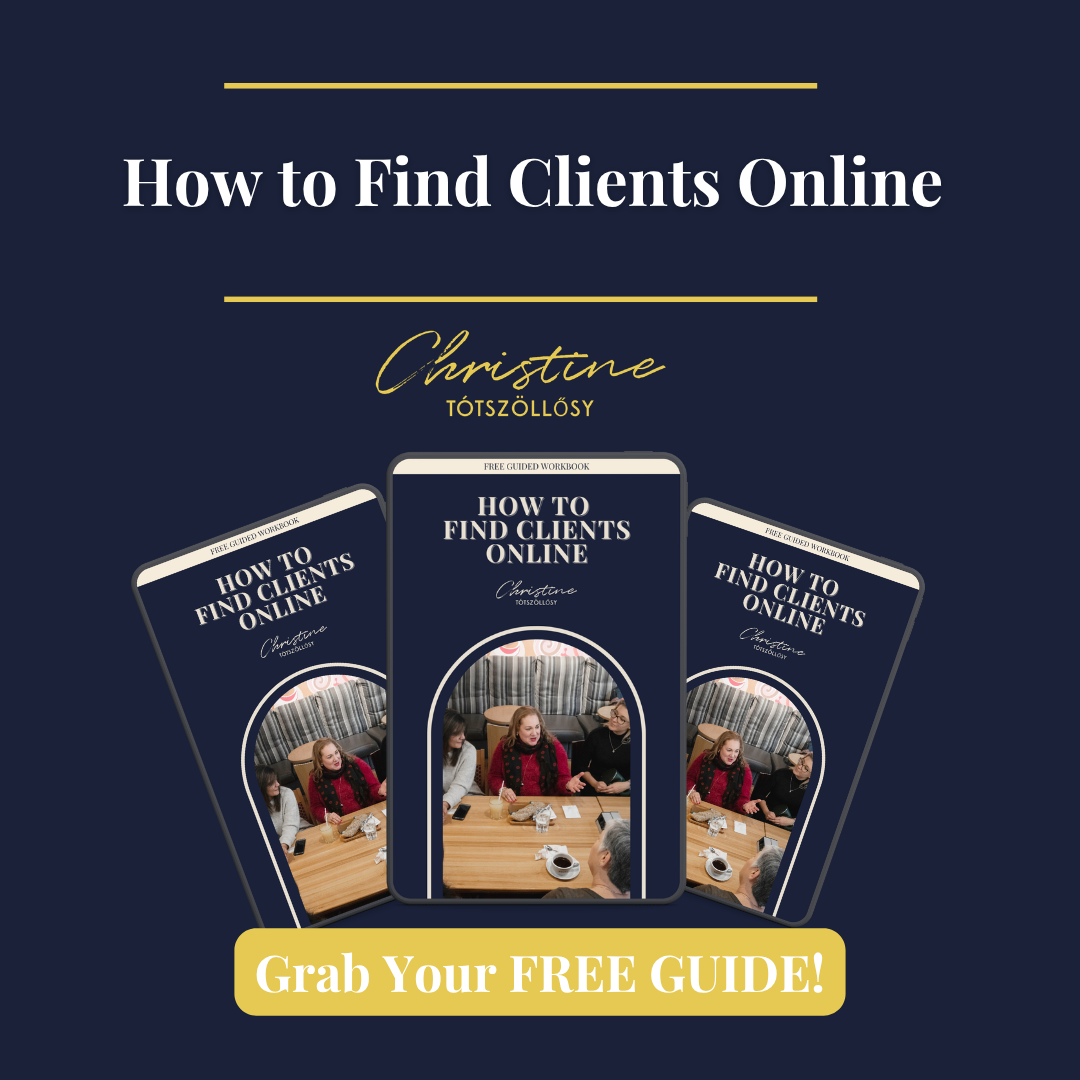 How To Find Clients Online [Free Guided Workbook]