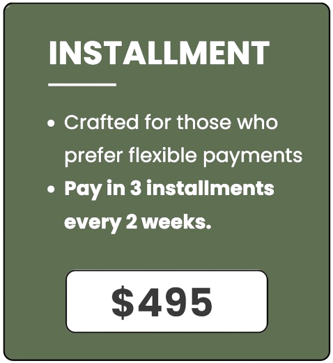 $495 Installment Plan