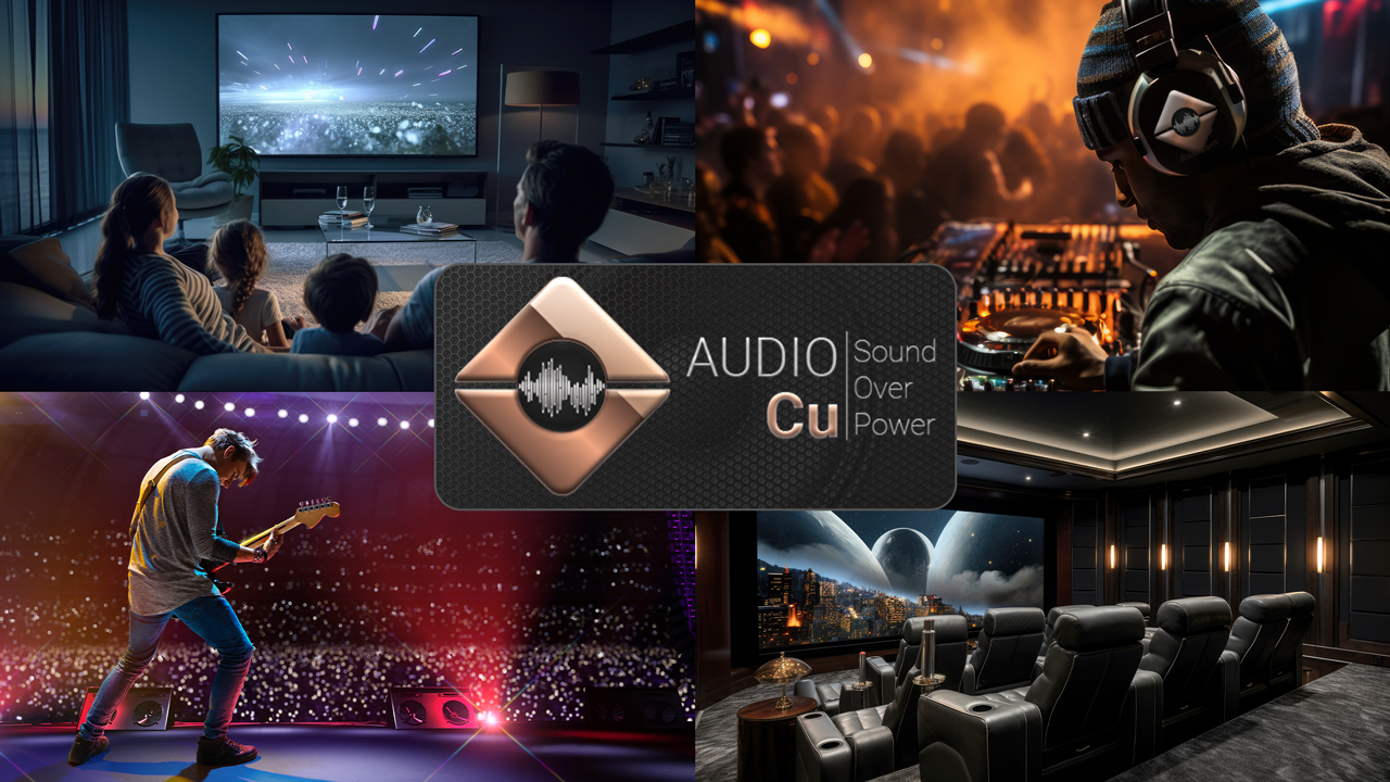 Cu Audio Icon AUDIO Cu | Sound Over Power Solutions
