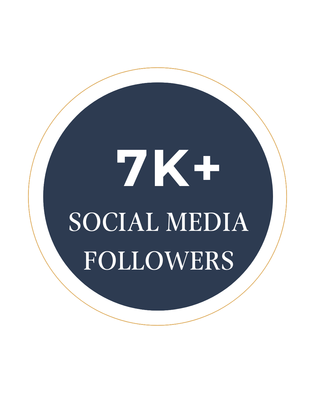 7K Social Media Followers